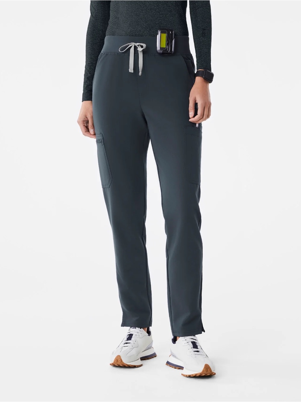 FIGS Yola Straight-Leg Scrub Pants - Dark Harbor - Large Reg